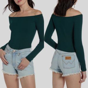 Nordstrom BP. Fitted Off the Shoulder Top Size L